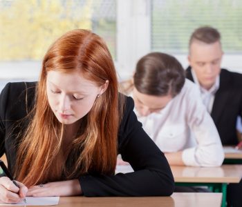 teachers taking exam